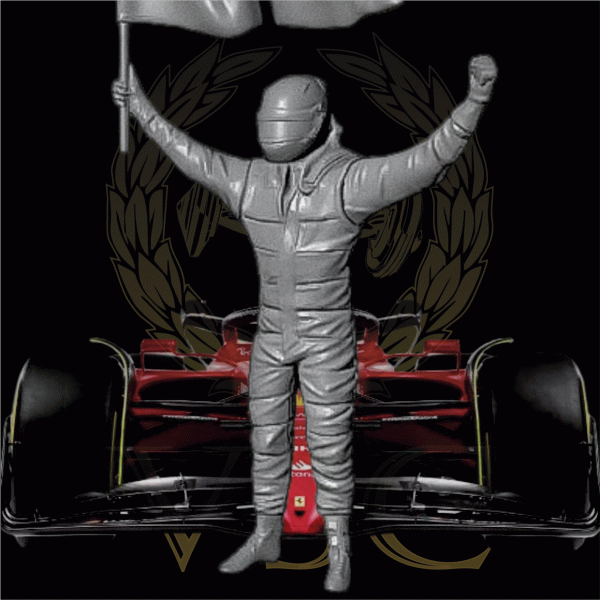 PILOTO CON BANDERA AÑOS 00´s y 10´s